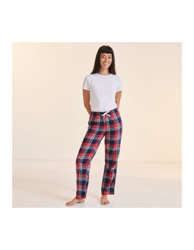 S-SK083-Womens Tartan Lounge Pants